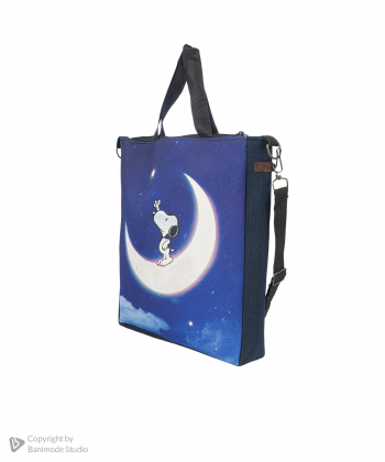کیف دوشی برزنت زنانه وندی مدل am-va-1039