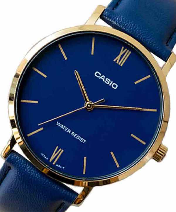 ساعت مچی عقربه‌ای مردانه کاسیو Casio مدل MTP-VT01GL-2BUDF