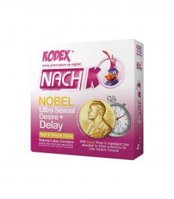 کاندوم ناچ کدکس Nach Kodex مدل Nobel Ultra بسته 3 عددی
