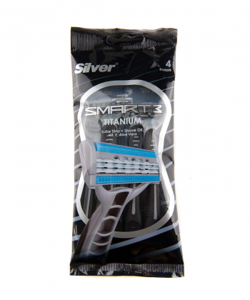 خودتراش سیلور Silver مدل Smart3 بسته 4 عددی