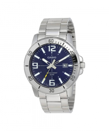 ساعت مچی عقربه ای مردانه کاسیو Casio مدل MTP-VD01D-2B