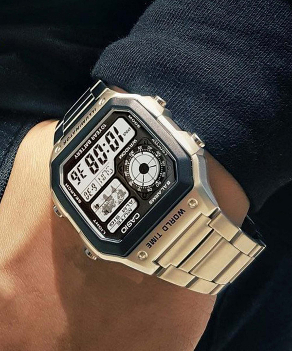 ساعت مچی دیجیتالی کاسیو Casio مدل AE-1200WHD-1AVDF
