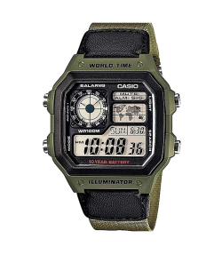 ساعت مچی دیجیتالی کاسیو Casio مدل AE-1200WHB-3BVDF