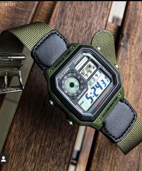 ساعت مچی دیجیتالی کاسیو Casio مدل AE-1200WHB-3BVDF