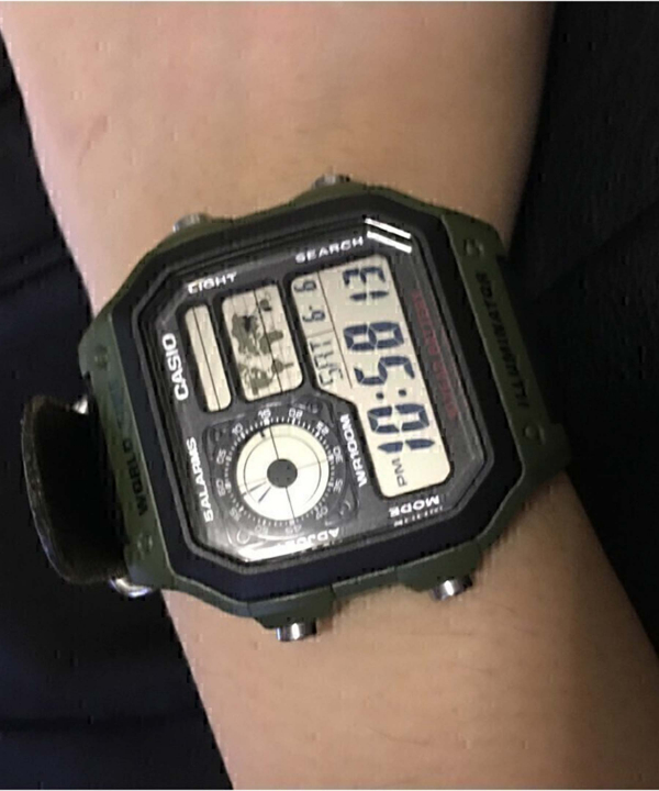 ساعت مچی دیجیتالی کاسیو Casio مدل AE-1200WHB-3BVDF