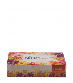 دستمال کاغذی جعبه ای 200 برگ ناین Nine
