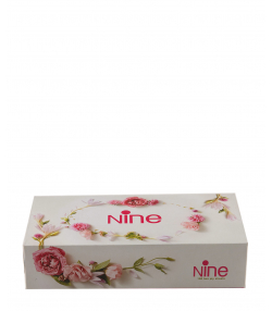 دستمال کاغذی جعبه ای 200 برگ ناین Nine