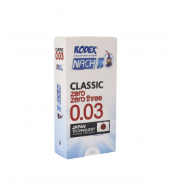 کاندوم ناچ کدکس Nach Kodex مدل Classic 30 Microns بسته 10 عددی