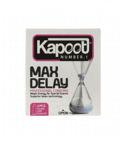 کاندوم کاپوت Kapoot مدل Max Delay بسته 3 عددی