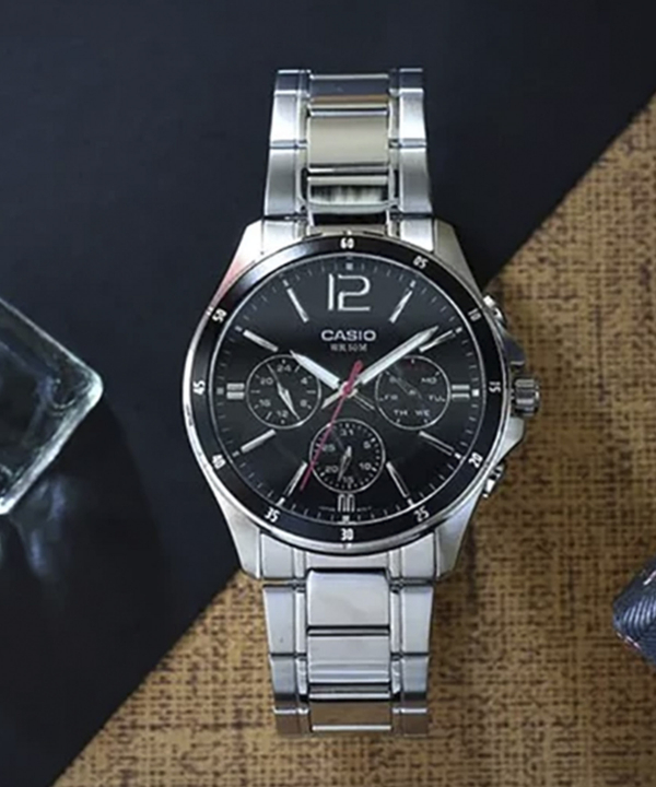 ساعت مچی عقربه‌ای مردانه کاسیو Casio مدل MTP-1374D-1AVDF