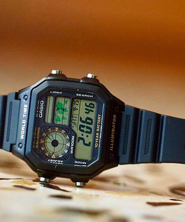 ساعت مچی دیجیتالی کاسیو Casio مدل AE-1200WH-1AVDF