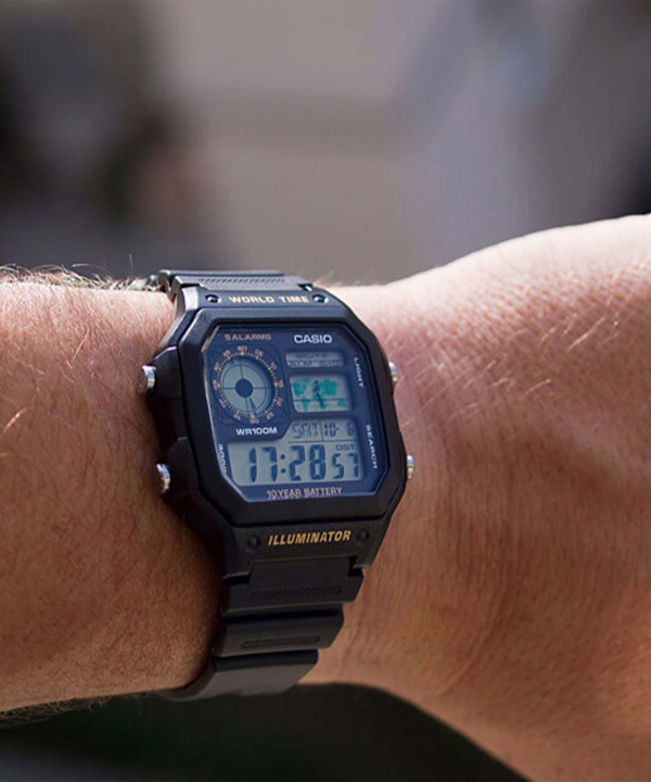 ساعت مچی دیجیتالی کاسیو Casio مدل AE-1200WH-1AVDF