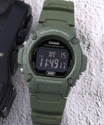 ساعت مچی دیجیتال مردانه کاسیو Casio مدل W-219HC-3BVDF