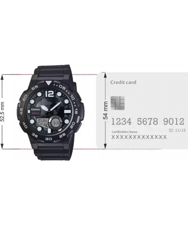 ساعت مچی عقربه‌ای مردانه کاسیو Casio مدل AEQ-100W-1AVDF
