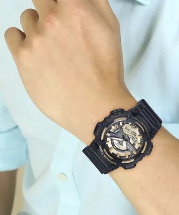 ساعت مچی عقربه‌ای مردانه کاسیو Casio مدل AEQ-110BW-9AVDF