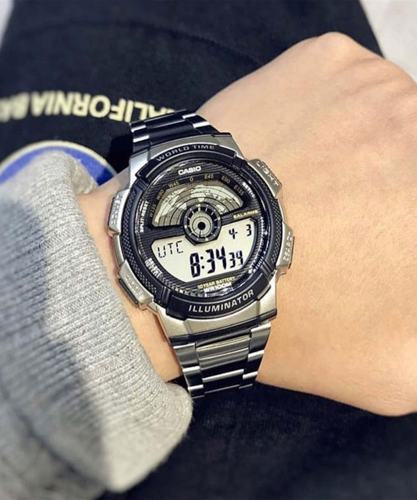ساعت مچی دیجیتال کاسیو Casio مدل AE-1100WD-1AVDF