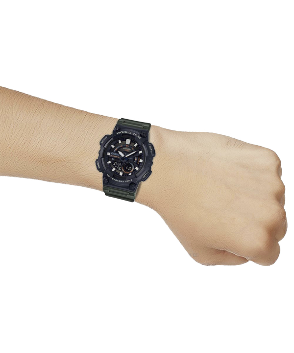 ساعت مچی عقربه‌ای مردانه کاسیو Casio مدل AEQ-110W-3AVDF