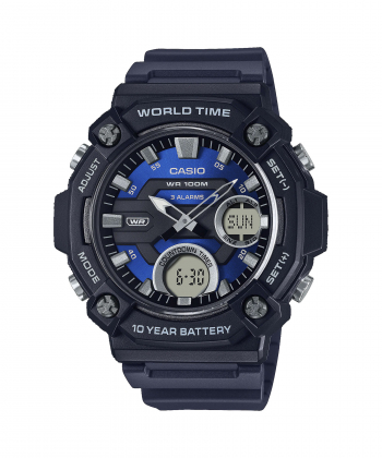 ساعت مچی عقربه ای مردانه کاسیو Casio مدل AEQ-120W-2AVDF