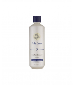 شامپو مغذی 5 موی فر مورینگا Moringa حجم 400 میلی لیتر
