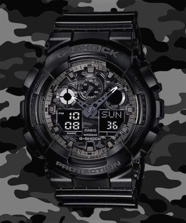 ساعت مچی عقربه‌ای مردانه کاسیو Casio مدل GA-100CF-1ADR