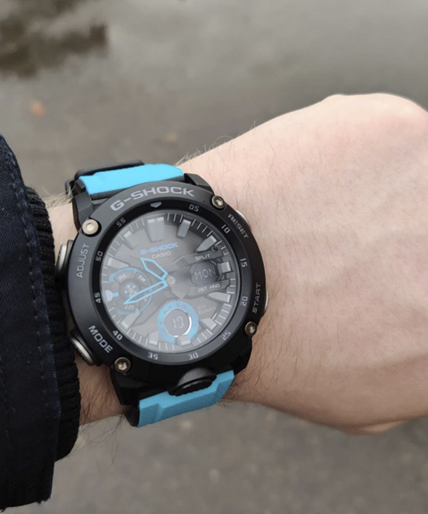ساعت مچی عقربه‌ای مردانه کاسیو Casio مدل GA-2000-1A2DR
