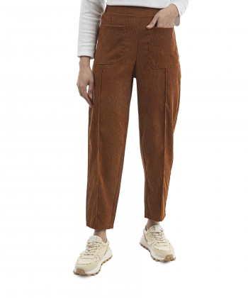 شلوار مخمل زنانه نارین مد مدل 633