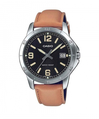 ساعت مچی عقربه ای مردانه کاسیو Casio مدل mtp-v004l-1b2udf