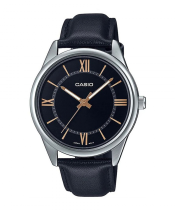 ساعت مچی عقربه ای مردانه کاسیو Casio مدل MTP-V005L-1B