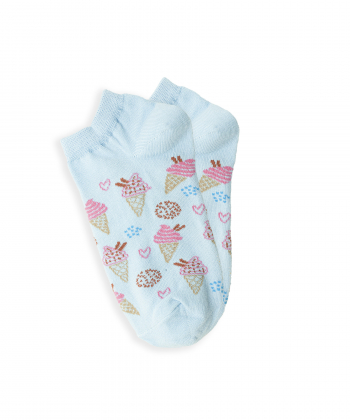 جوراب ساق کوتاه زنانه لوکه مدل 1-2