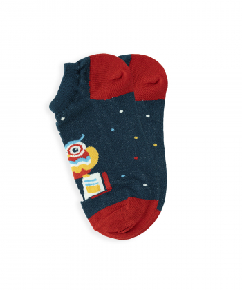 جوراب ساق کوتاه زنانه لوکه مدل 1-2