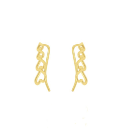گوشواره قلب میوگلد Mio Gold کد E1545