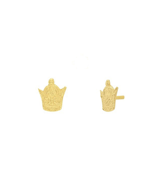 گوشواره تاج میوگلد Mio Gold کد E1533