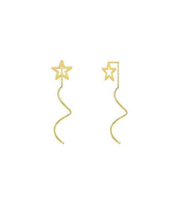 گوشواره ستاره میوگلد Mio Gold کد E1345