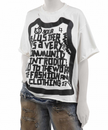 تیشرت آستین کوتاه زنانه لوسیفر مدل W22153