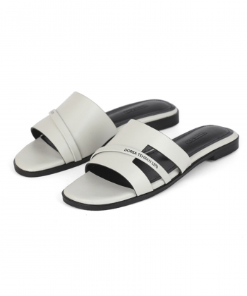 صندل چرم طبیعی زنانه درسا مدل 3622