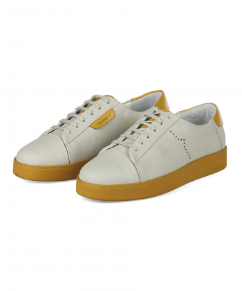 اسنیکر چرم طبیعی مردانه درسا Dorsa مدل 4158