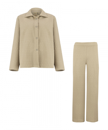 ست شومیز و شلوار زنانه السانا مدل 1977