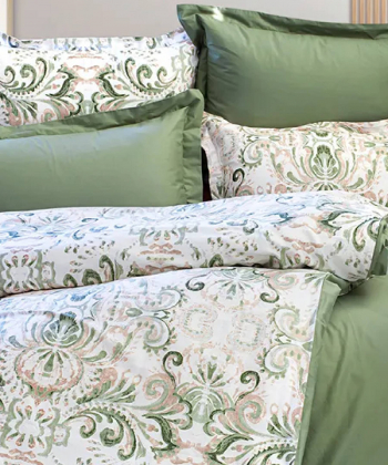 ست کاور لحاف 4 تکه یک نفره اورنگ Orang مدل فلورال