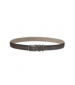کمربند مردانه چرم طبیعی نوین چرم Novin Leather مدل BT0739