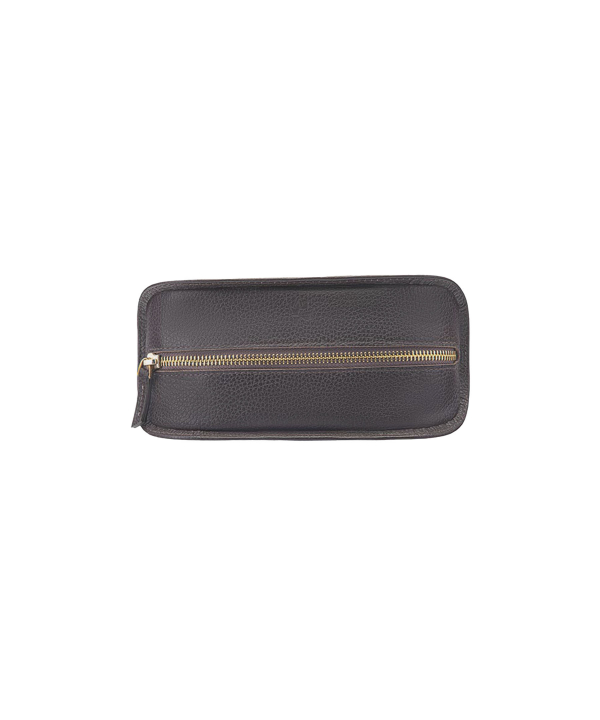 کیف آرایشی چرم طبیعی نوین چرم Novin Leather مدل آرال