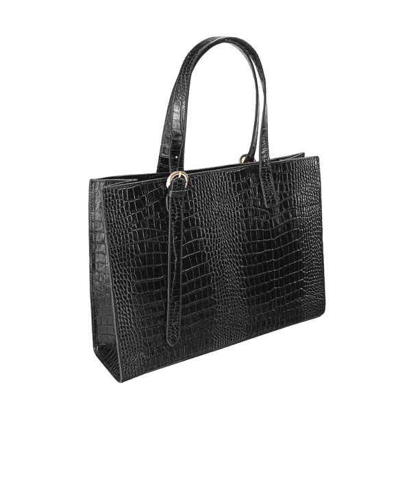 کیف دوشی زنانه چرم طبیعی نوین چرم Novin Leather مدل جیوانا