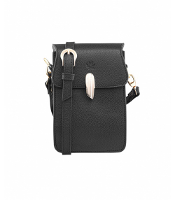 کیف دوشی زنانه چرم طبیعی نوین چرم Novin Leather مدل 9698