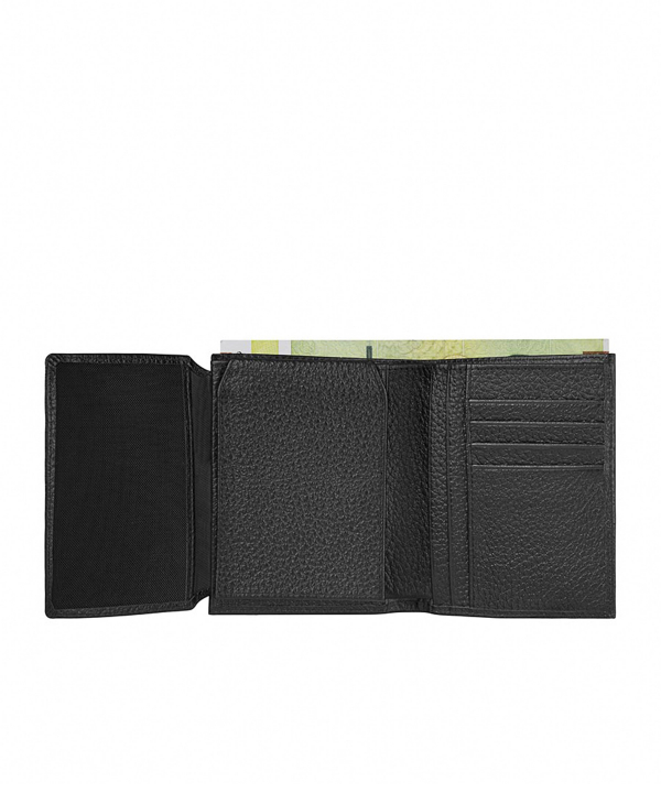 کیف پول چرم طبیعی نوین چرم Novin Leather مدل سه آلبوم اسرار