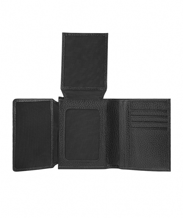 کیف پول چرم طبیعی نوین چرم Novin Leather مدل سه آلبوم اسرار