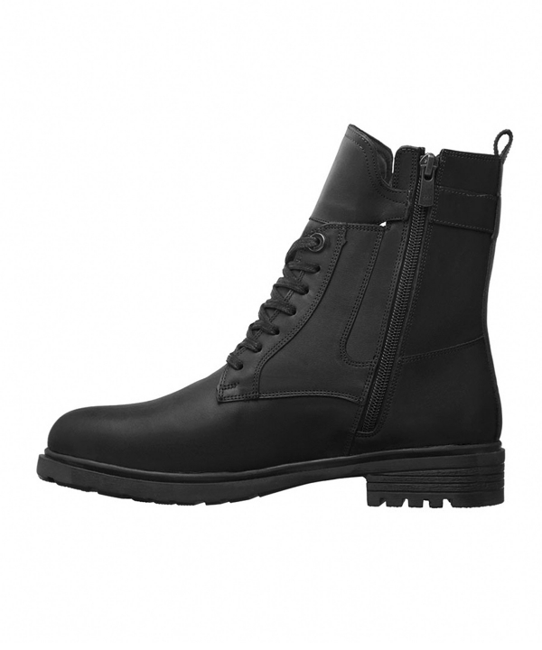 نیم بوت زنانه چرم طبیعی نوین چرم Novin Leather مدل 1456