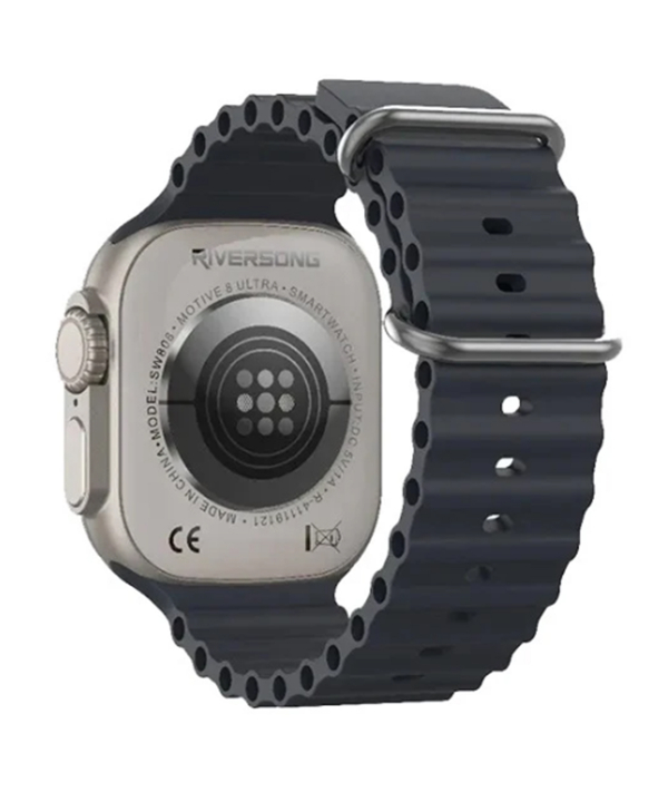 ساعت هوشمند Riversong مدل Motive 8 Ultra SW808 با بند اسپورت مشکی