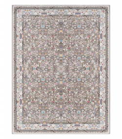 فرش ماشینی سرای ابریشم SarayeAbrisham مدل ساتراپی 1200 شانه 3600 تراکم کد 5657