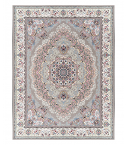 فرش ماشینی سرای ابریشم SarayeAbrisham مدل ساتراپی 1200 شانه 3600 تراکم کد 5848