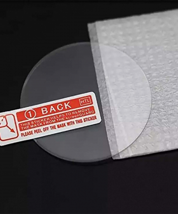 محافظ صفحه نمایش شیشه ای ساعت سامسونگ Samsung Galaxy Watch 3 45mm Glass Screen Protector