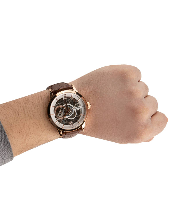 ساعت مچی قهوه‌ای مردانه کنت کول Kenneth Cole مدل KC51021002